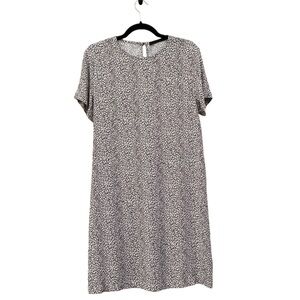 Jenni Kayne Leopard Print T Shirt Mini Dress Medium